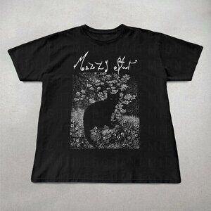 Mazzy Star Cat Shirt, 90s Alternative Rock, Hope Sandoval Tee